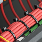 Strips sort 4,8x200mm 100stk - uV - 20kg - 50mm Ø