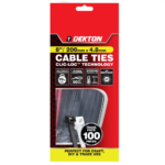 Strips sort 4,8x200mm 100stk - uV - 20kg - 50mm Ø - Bilde 3