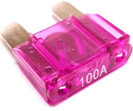 Maxi bladsikring 100A lilla 1 Maxi bladsikring 100A lilla