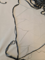 CAL Breiflabbgarn - 0,60 mm - Blå - 27x2,7 meter - 180 mm - Bilde 3