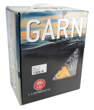 CAL Piggvargarn - 1,5 mm x4 - Svart - 50x2 meter - 110 mm