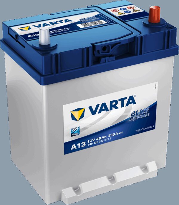 VARTA Blue Dynamic Batteri 12V 40AH 330CCA (187x127x200/227mm) +høyre A13