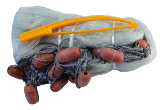 CAL Sildegarn - 1,5x3 - Grå - 19x8 meter - 28 mm