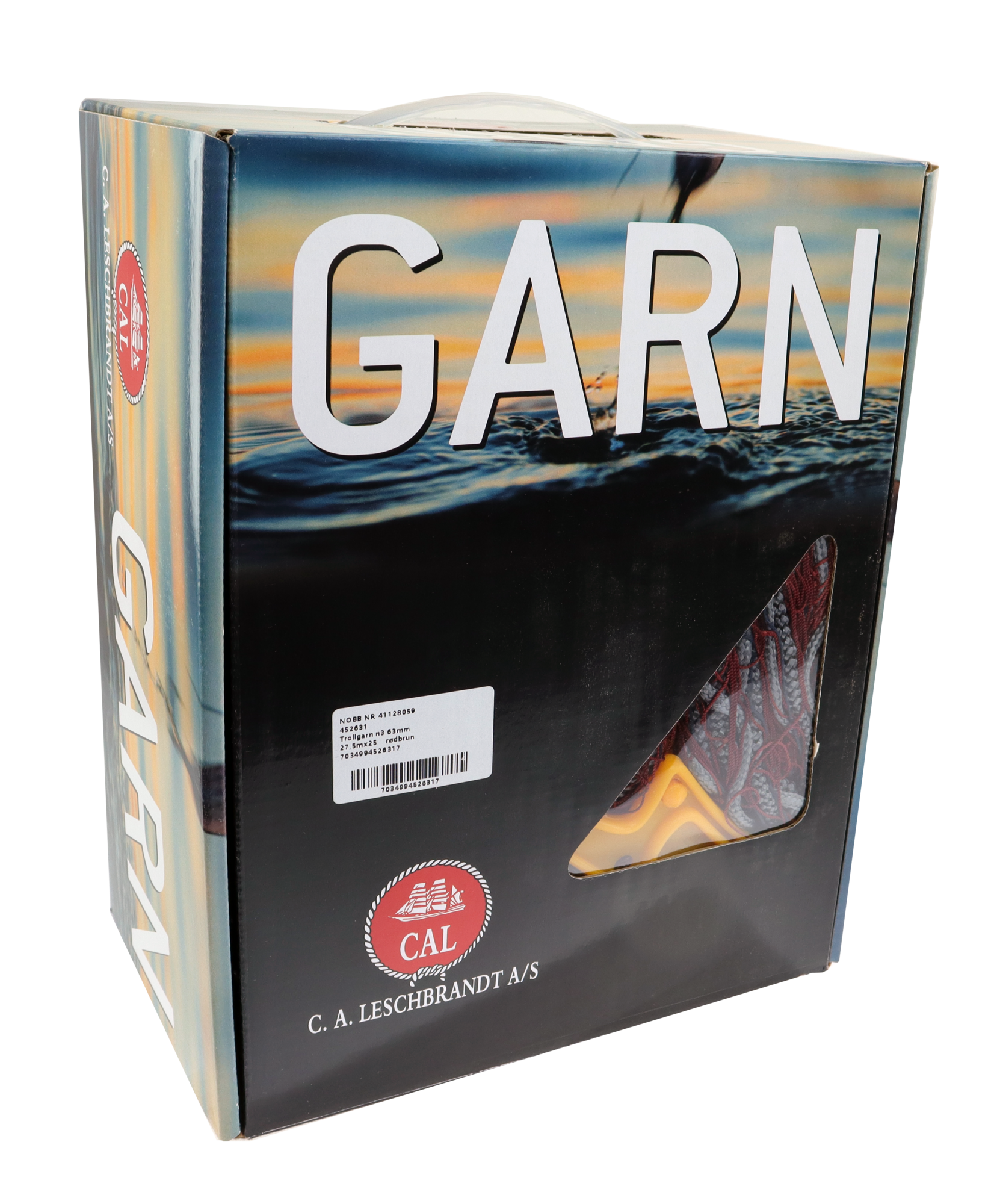 CAL Trollgarn - Nylon nr 3 - 27,5x25 meter - 63 mm 2 CAL Trollgarn - Nylon nr 3 - 27,5x25 meter - 63 mm - Bilde 2