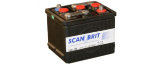 Vipiemme Promotive Black Batteri 6V 77AH 355CCA (216x170x191mm) +diagonalt