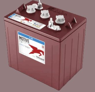 TROJAN Deep Cycle Traksjonsbatteri 6V 225AH (262x181x283mm) +diagonalt (skrupol) (T105)