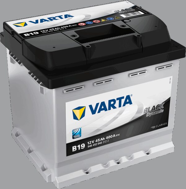 VARTA Black Dynamic Batteri 12V 45AH 400CCA (207x175x190/190mm) +høyre B19