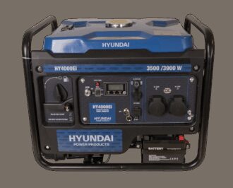 HYUNDAI HY4000Ei Inverter Aggregat 3900W - Fjernkontroll og ATS