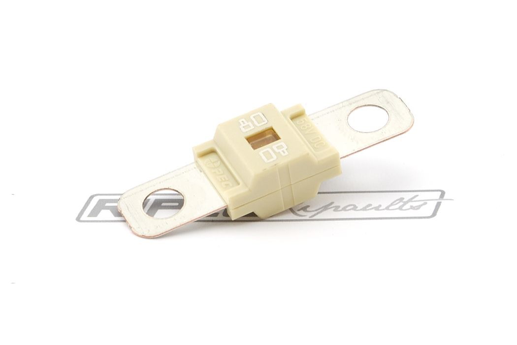 MIDI Hovedsikring 80A - Hvit 1 MIDI Hovedsikring 80A - Hvit