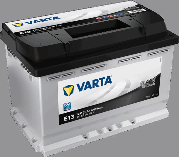 VARTA Black Dynamic Batteri 12V 70AH 640CCA (278x175x190/190mm) +høyre E13