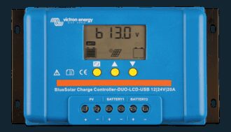 VICTRON BlueSolar PWM DUO-LCD&USB 12/24V-20A