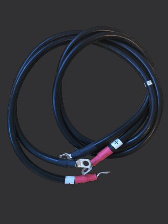 Batterikabel 2x50mm2 m/8mm 140cm