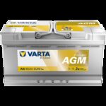 VARTA Silver Dynamic AGM Batteri 12V 95AH 850CCA (354x175x190/190mm) +høyre A5