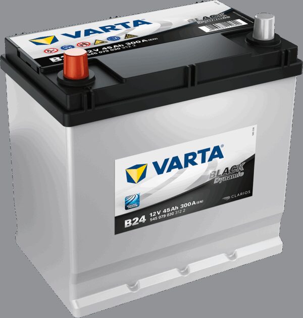 VARTA Black Dynamic Batteri 12V 45AH 300CCA (219x135x200/225mm) +venstre B24