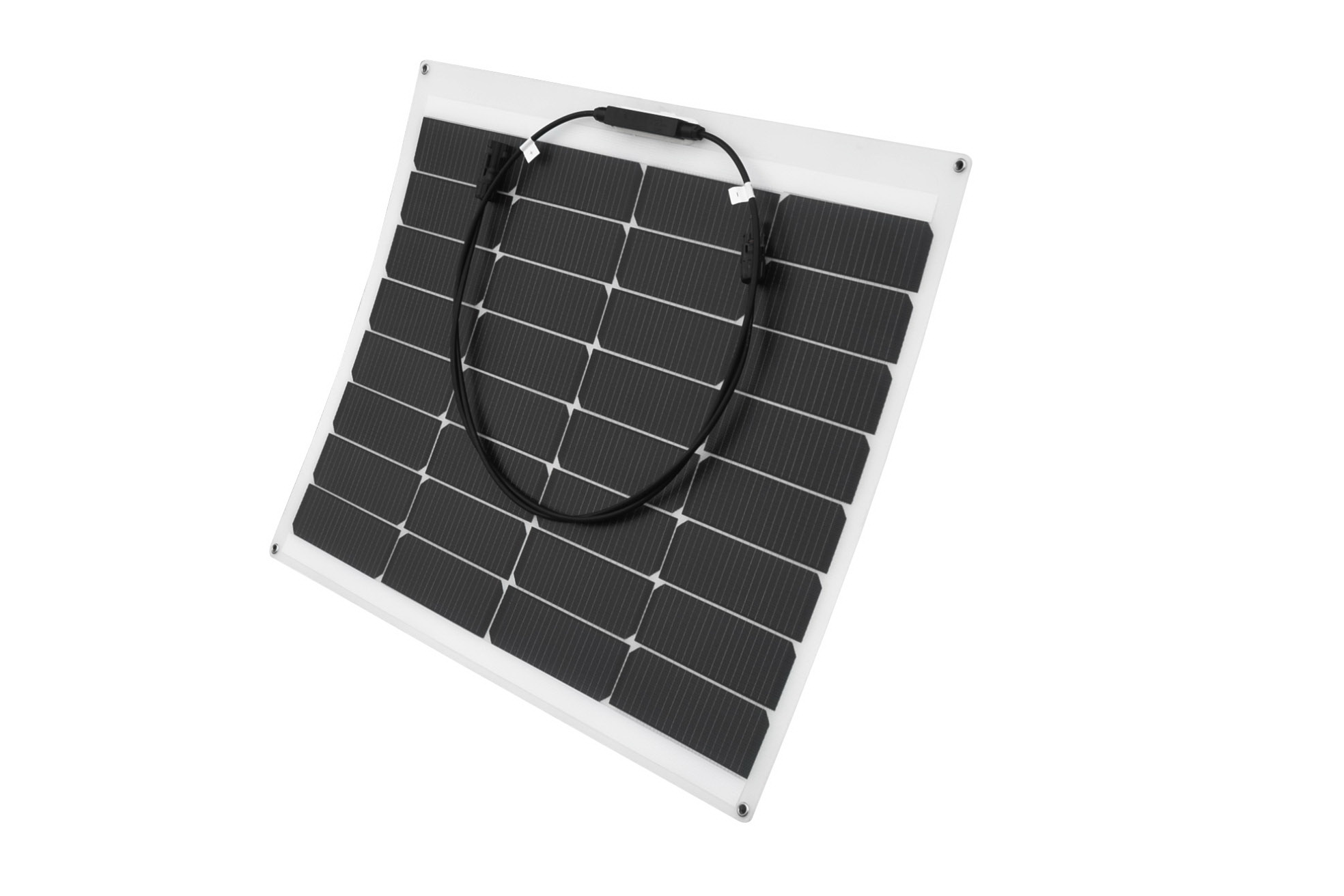 SKANBATT Fleksibelt Solcellepanel Mono 55W - 540x680x3mm NB! B-VARE