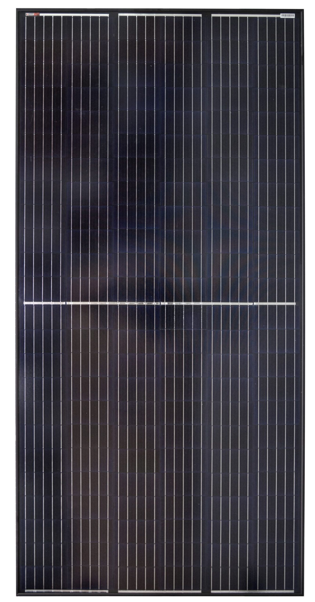 SKANBATT 'Half Cut' Solcellepanel 400W - Half Cut - PERC Mono - 2020x1000x35mm 1 SKANBATT 'Half Cut' Solcellepanel 400W - Half Cut - PERC Mono - 2020x1000x35mm