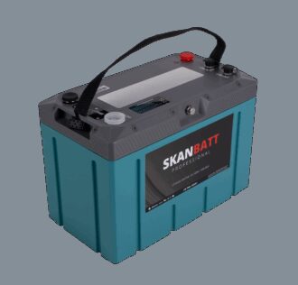 SKANBATT Lithium Professional IP67 12V 100Ah 150A BMS - HEAT