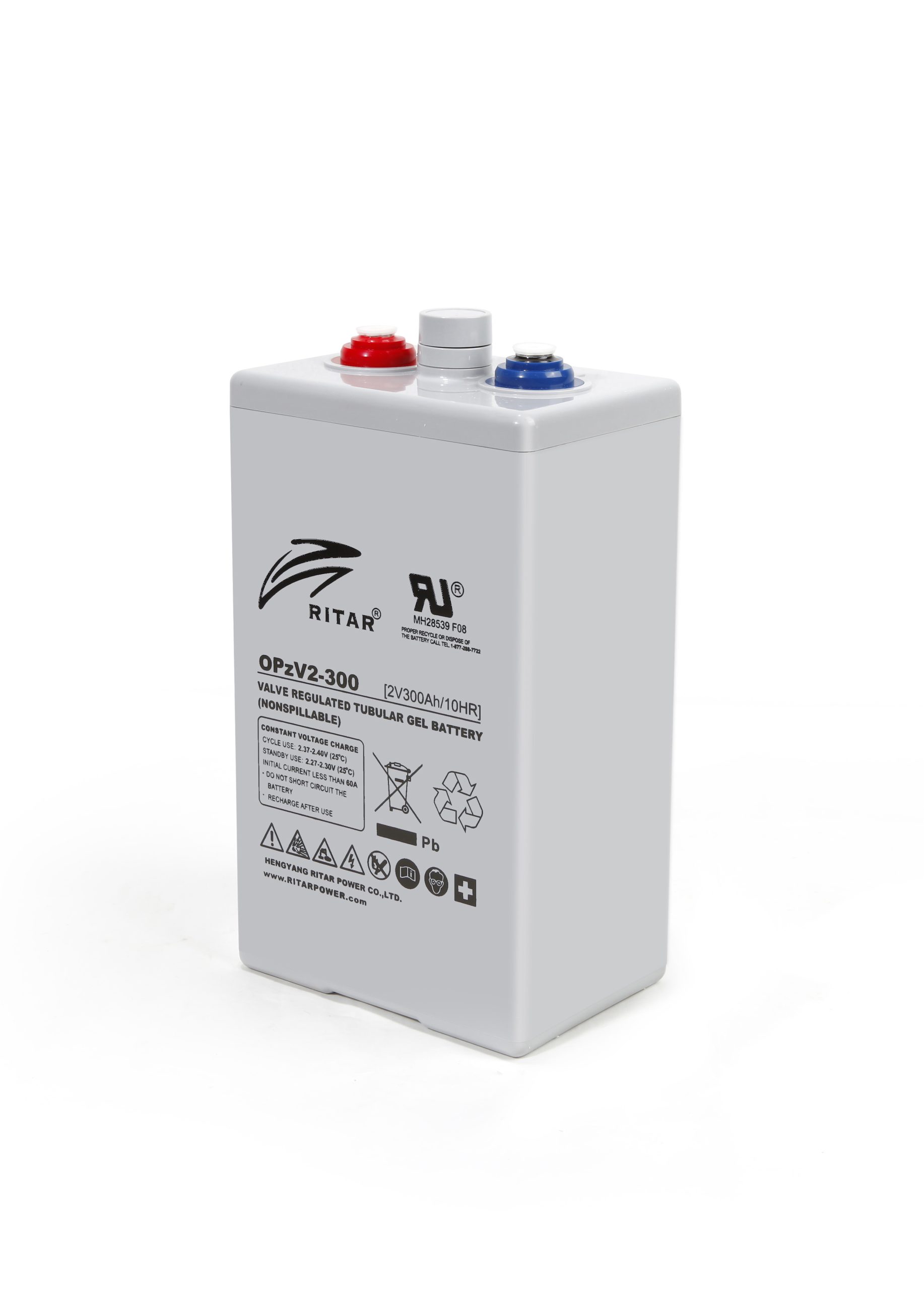 RITAR OPzV Serien GEL Batteri 2V 350Ah 1 RITAR OPzV Serien GEL Batteri 2V 350Ah