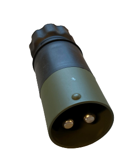 NATOSTØPSEL 2 pol 35mm