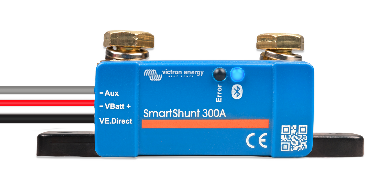 VICTRON SmartShunt 300A Batterimonitor m/Bluetooth IP65 (Nyhet)