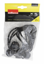 Presenningsstropper - 4 stk. - Med kule - 300mm - Bilde 2