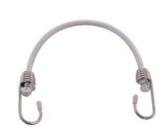 CAL Bagasjestrikk - Rustfri - 8mm x 100cm