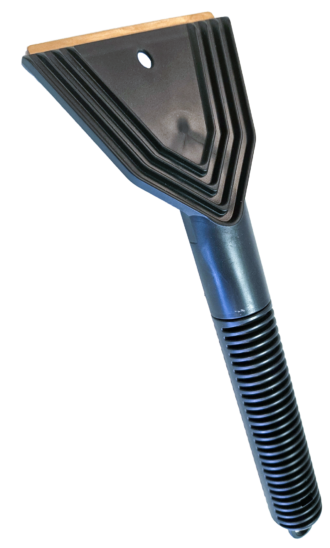 Isskrape - Messingblad - 32x11 cm