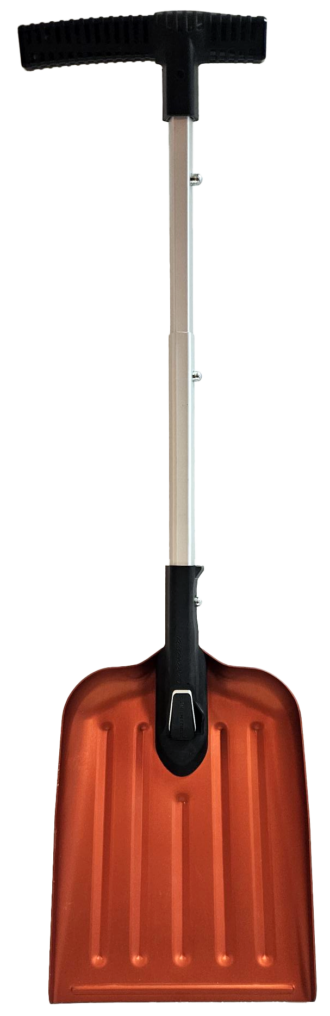 CAL Multifunksjons tur- og bilspade - Aluminium - 42-77cm