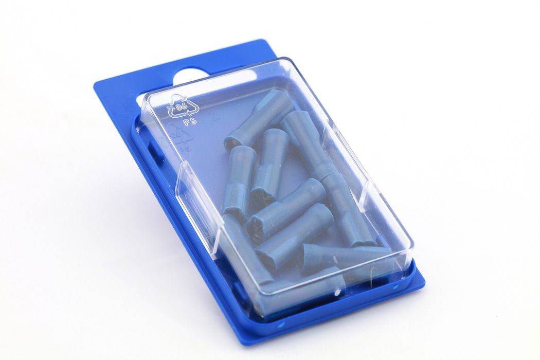Kabelsko 1742BLU - 10stk Blister blå