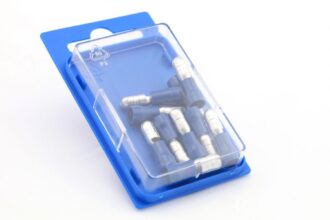 Forside 18 Kabelsko 550BLU - 10stk Blister blå