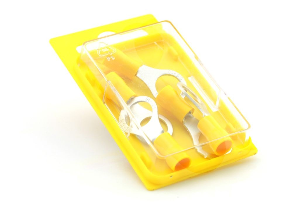 Kabelsko 680YLW - 5stk Blister gul 1 Kabelsko 680YLW - 5stk Blister gul