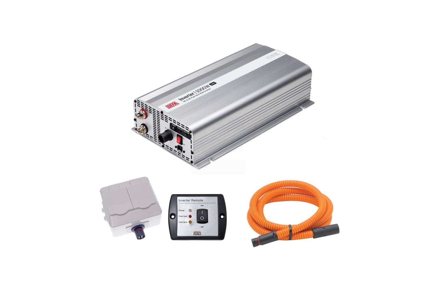Defa Inverterpakke 1000W/24V 1 Defa Inverterpakke 1000W/24V