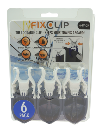 FixClip Klesklype - 6 pk - 5-32mm