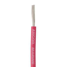 Batterikabel fortinnet 1,5mm2 rød