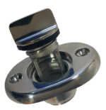 Bunnplugg Oval - Syrefast plate - 24 mm