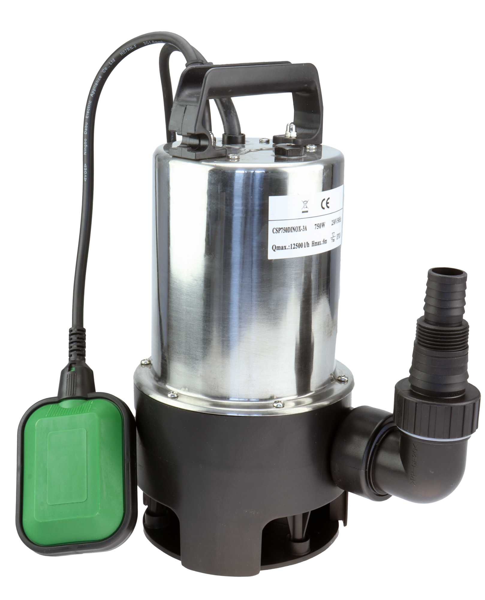 Osean Lensepumpe - 220v - 3302 gph - 12500 l/t 1 Osean Lensepumpe - 220v - 3302 gph - 12500 l/t