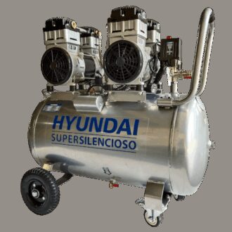 HYUNDAI HYAC100-3S Stillegående kompressor 100l / 2200W