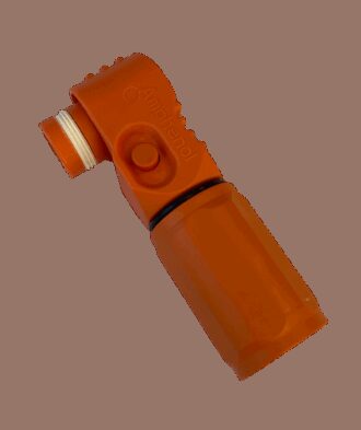 Amphenol kobling 8,0mm positiv (rød)