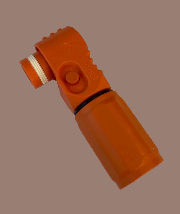 Amphenol kobling 8,0mm positiv (rød)