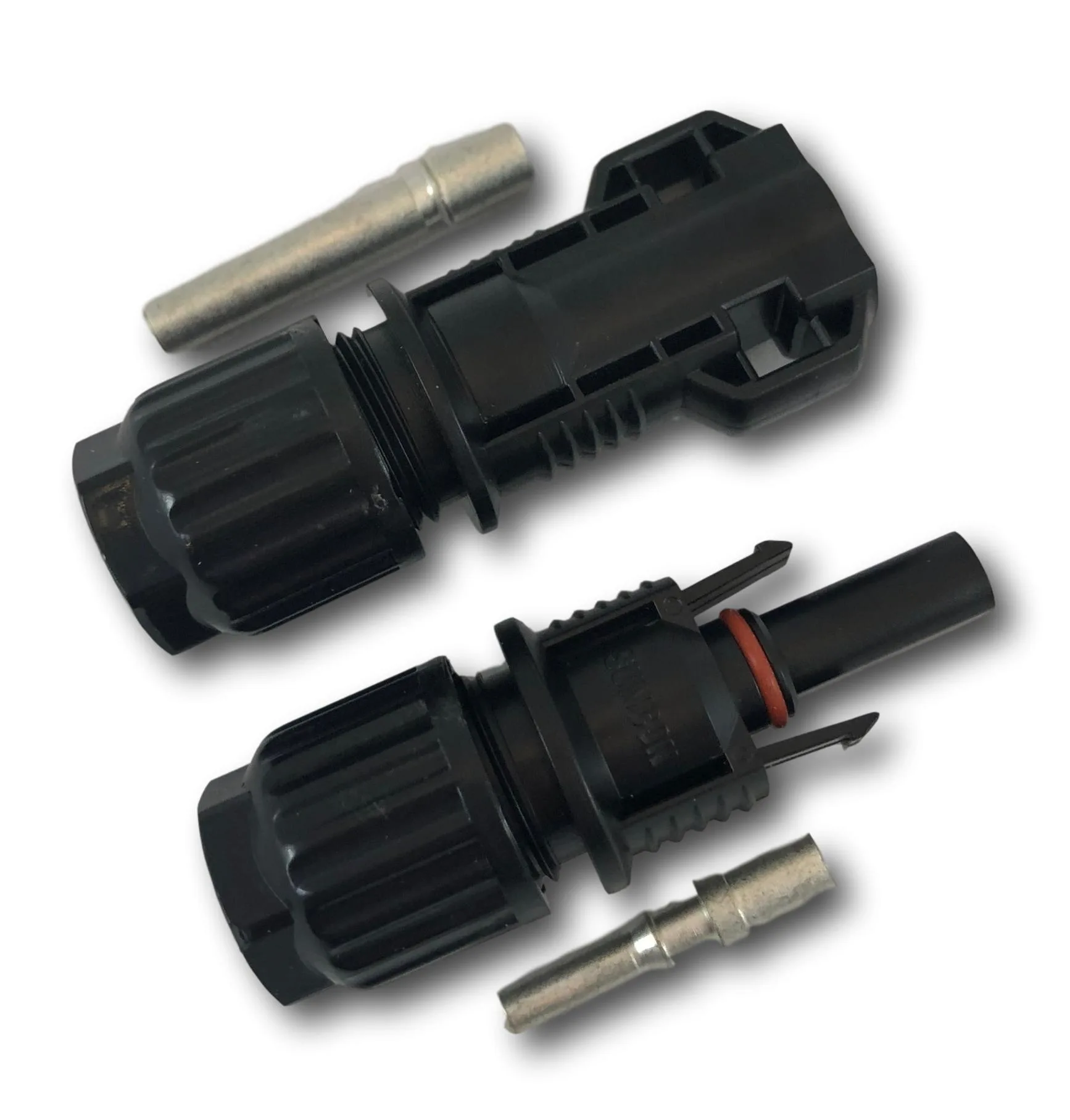 Kontakt til solcellepanel (par) MC4 for 10mm2 kabel