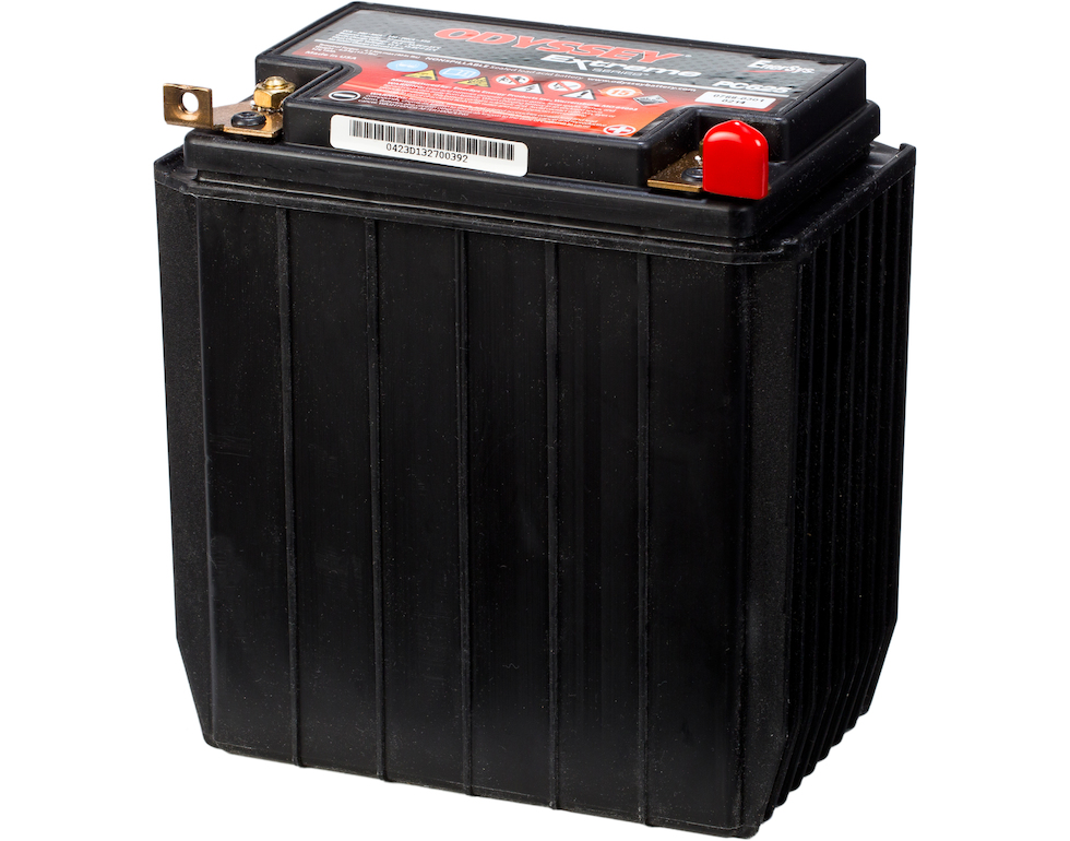 ODYSSEY PC625 AGM Batteri 12V 18AH 220CCA (170x99x177mm) +høyre 1 ODYSSEY PC625 AGM Batteri 12V 18AH 220CCA (170x99x177mm) +høyre