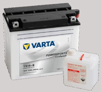 VARTA MC Batteri 12V 19AH 240CCA (176x101x156mm) +venstre YB16-B