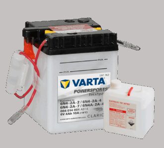VARTA MC Batteri 6V 4AH 10CCA (71x71x96mm) +diagonalt  6N4-2A-7