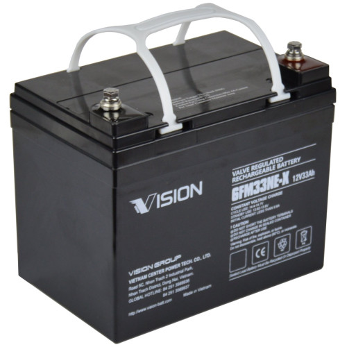 AGM Deep Cycle batteri 12V 33Ah til Tesla Model S (M6) 1 AGM Deep Cycle batteri 12V 33Ah til Tesla Model S (M6)