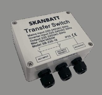 Forside 13 SKANBATT Transfer Switch 3600VA US-16