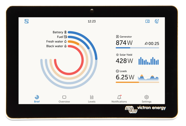 VICTRON GX Touch 50 Flush