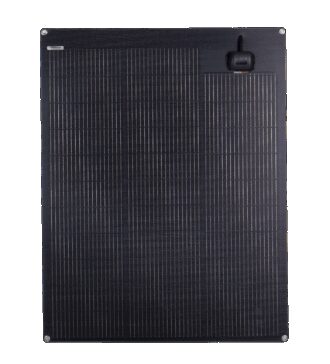 SKANBATT Fleksibelt Solcellepanel 100W - ETFE - 860x670x3mm