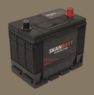 SKANBATT Startbatteri 12V 40Ah 400CCA (238x136x202mm) +høyre John Deere