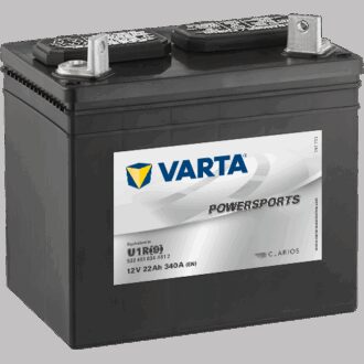 VARTA Plenklipper Batteri 12V 22AH 340CCA (196x131x183mm) +Høyre