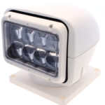 Lyskaster LED m/fjernkontroll 12V